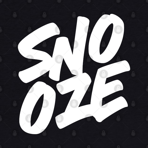 Snooze Streetwear by Xavi Biker